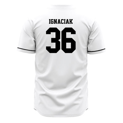 CSUN - NCAA Baseball : Blake Ignaciak - White Jersey-1