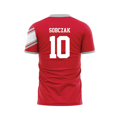 CSUN - NCAA Women's Soccer : Jordyn Sobczak - Red Soccer Jersey-1