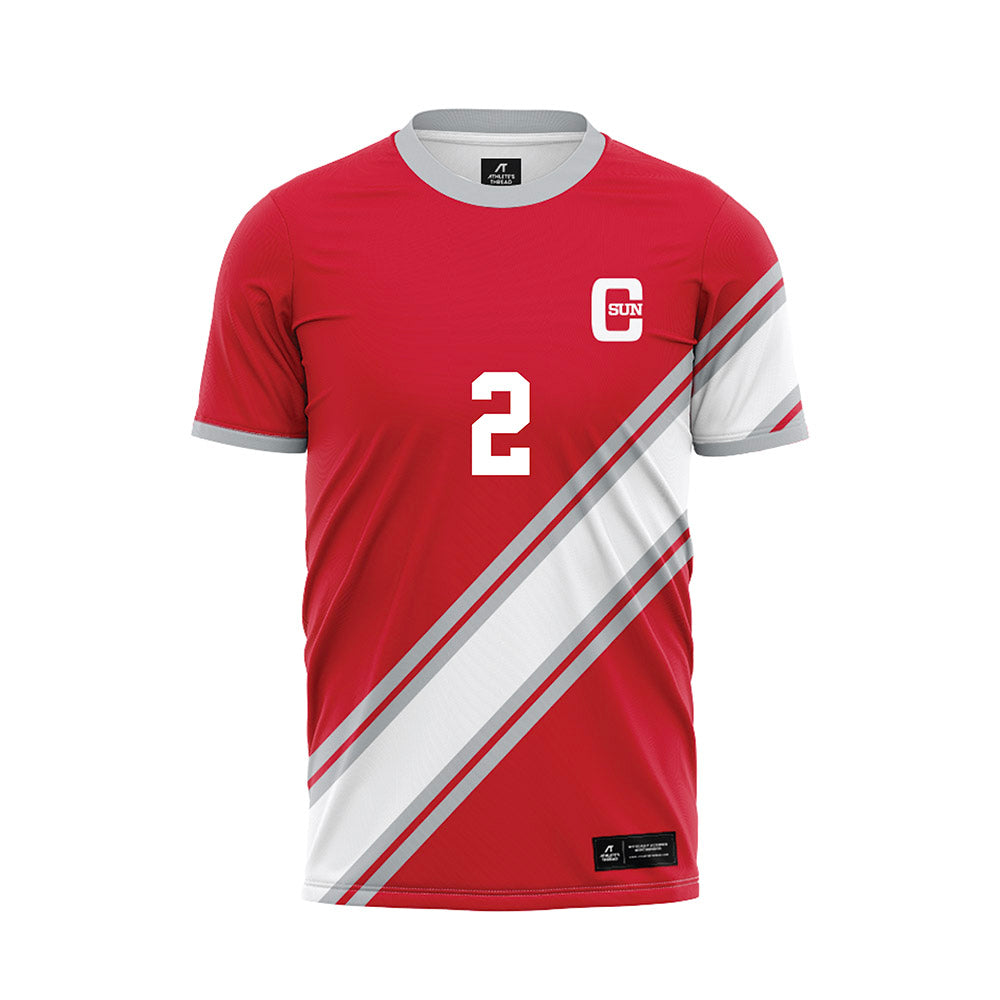 CSUN - NCAA Women's Soccer : Alena Ramirez - Red Soccer Jersey-0
