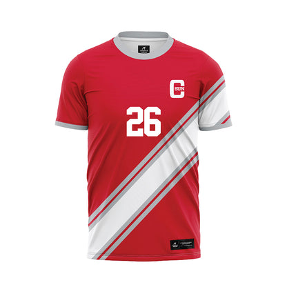 CSUN - NCAA Women's Soccer : Ariah Velazquez - Red Soccer Jersey-0