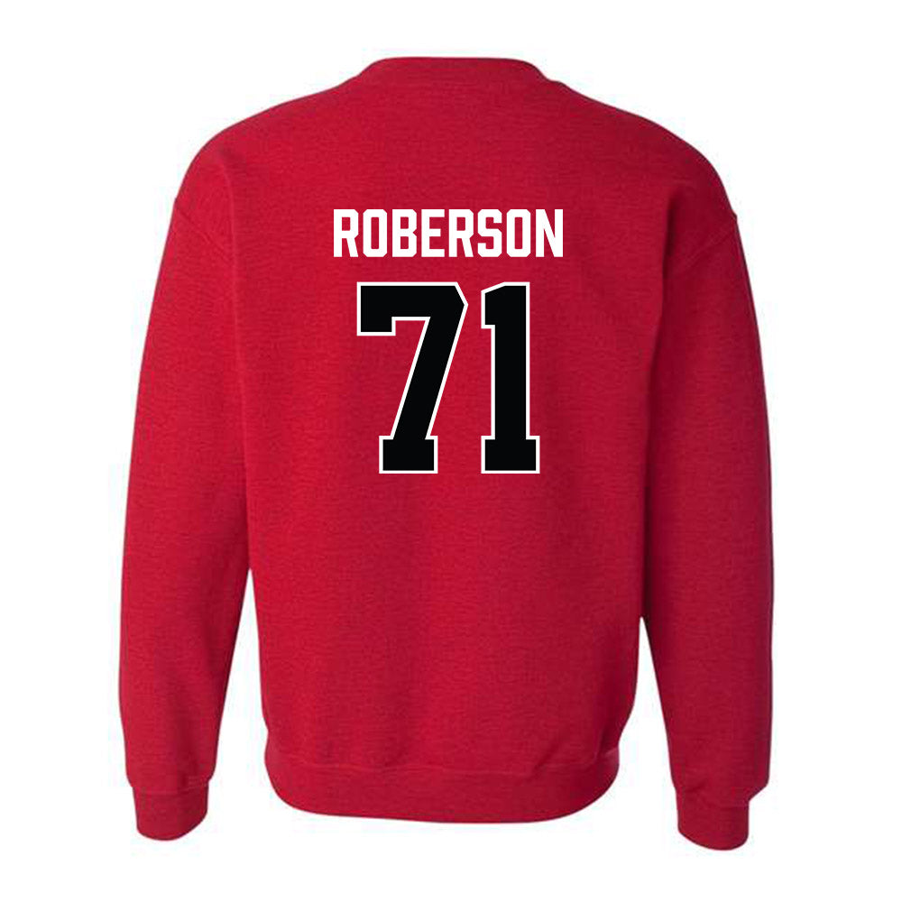 Lamar - NCAA Football : Jevale Roberson - Classic Shersey Crewneck Sweatshirt-1