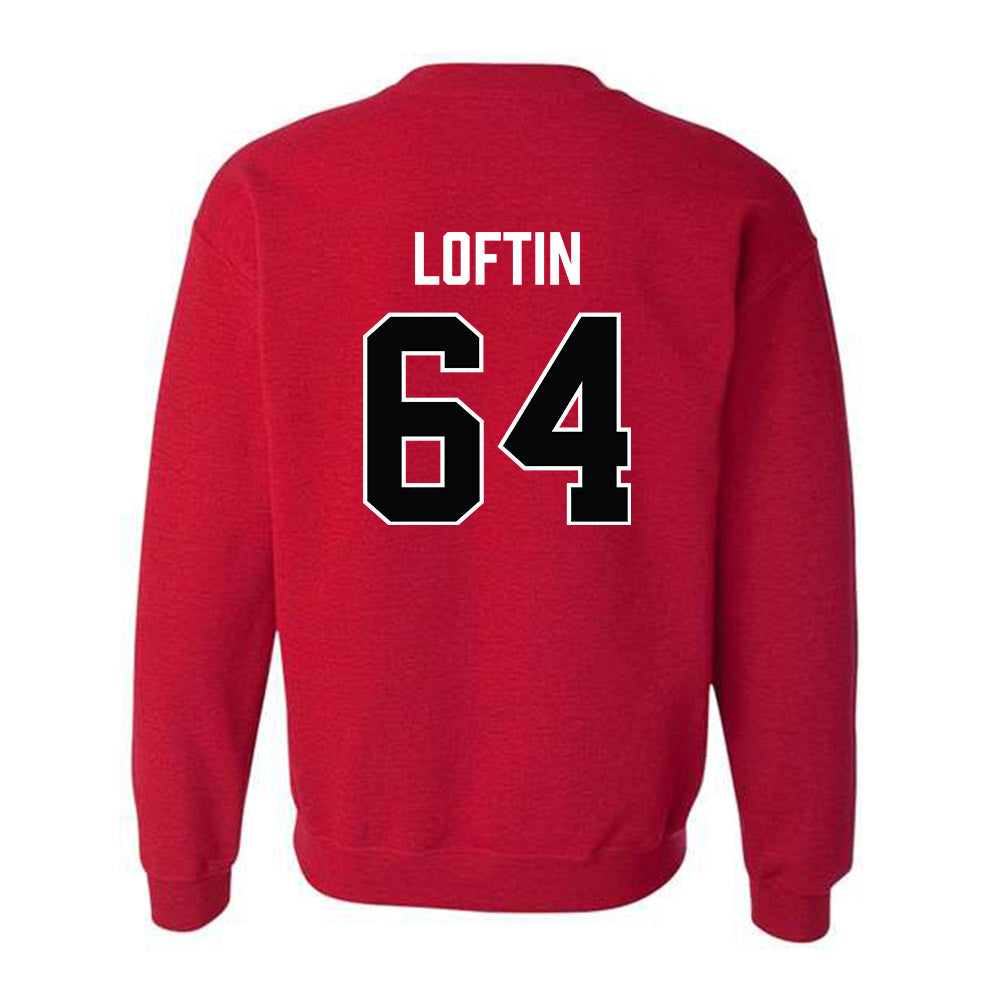 Lamar - NCAA Football : Bryce Loftin - Classic Shersey Crewneck Sweatshirt-1