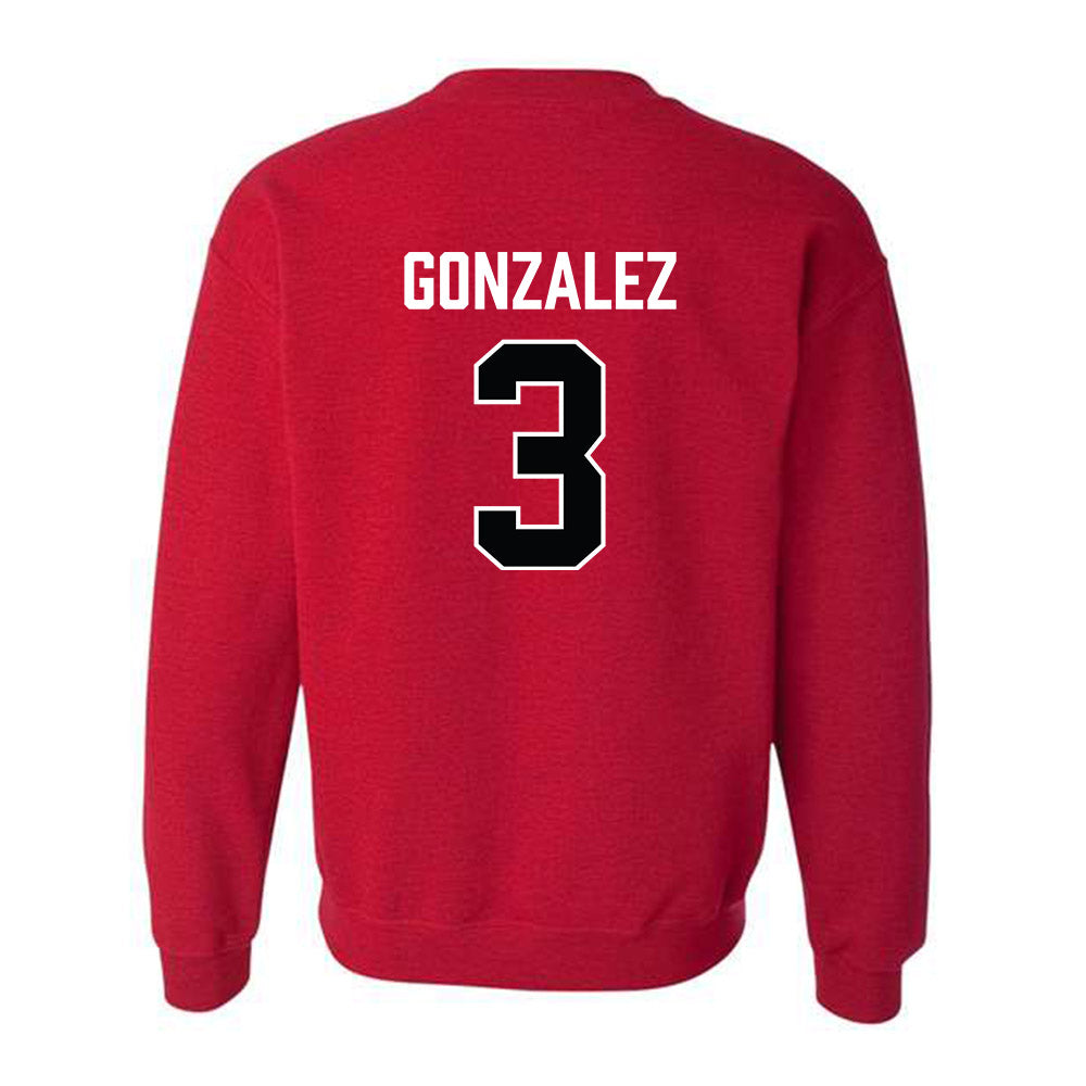 Lamar - NCAA Women's Volleyball : Alexa Gonzalez - Classic Shersey Crewneck Sweatshirt-1