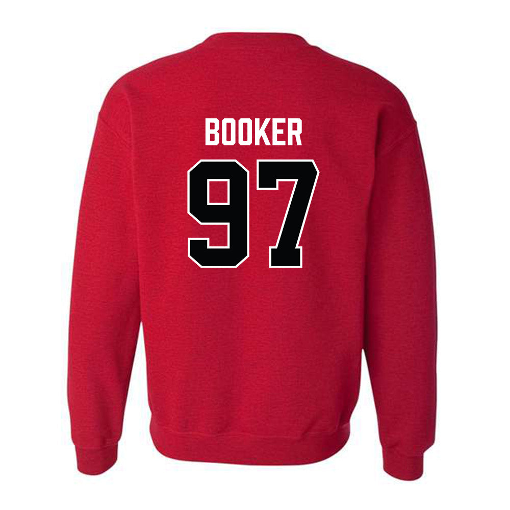 Lamar - NCAA Football : Christian Booker - Classic Shersey Crewneck Sweatshirt-1