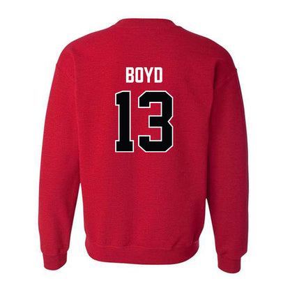 Lamar - NCAA Football : Jayden Boyd - Classic Shersey Crewneck Sweatshirt-1
