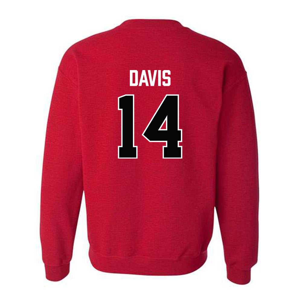 Lamar - NCAA Football : Dwight Davis - Classic Shersey Crewneck Sweatshirt-1