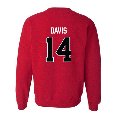 Lamar - NCAA Football : Dwight Davis - Classic Shersey Crewneck Sweatshirt-1
