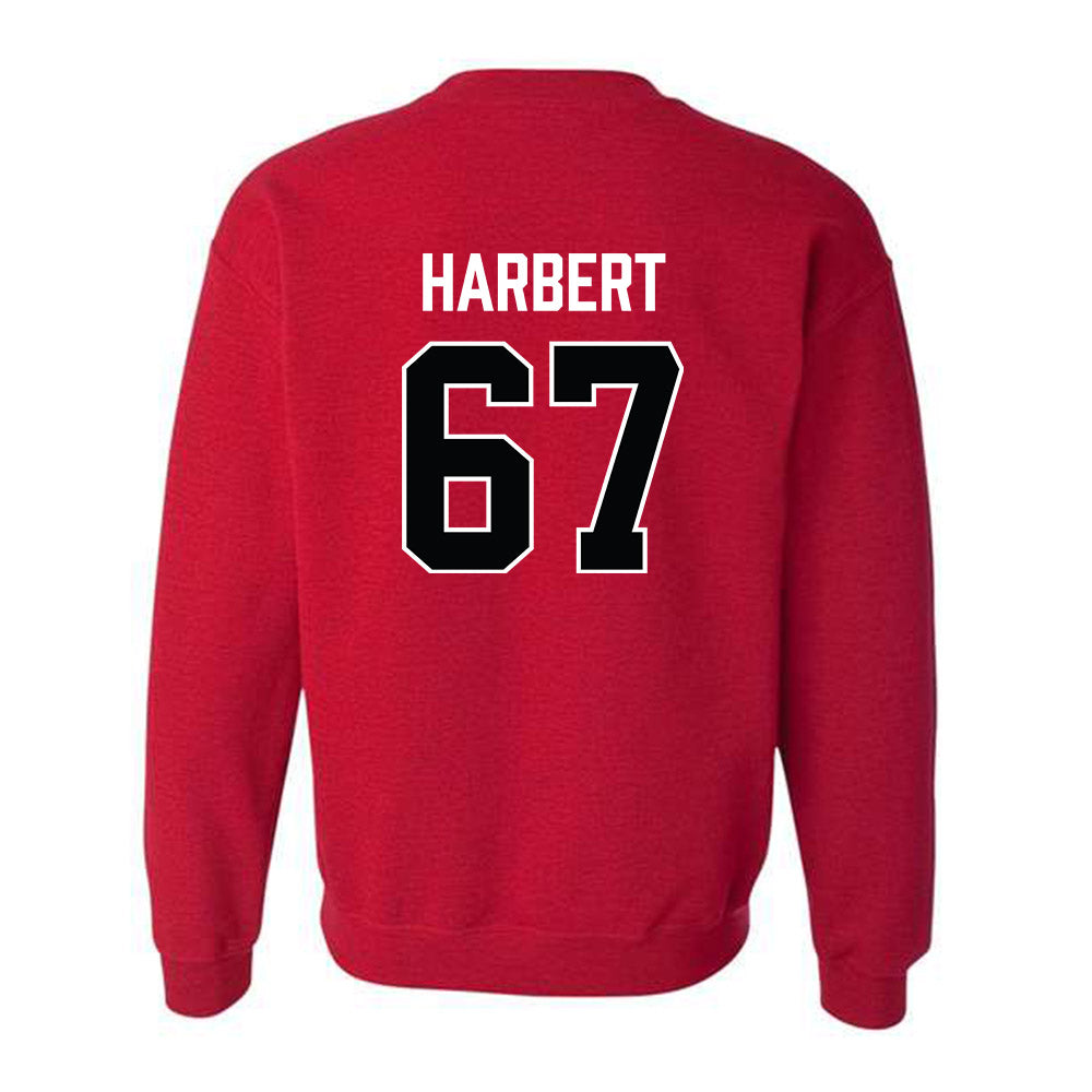 Lamar - NCAA Football : Marcus Harbert - Classic Shersey Crewneck Sweatshirt-1