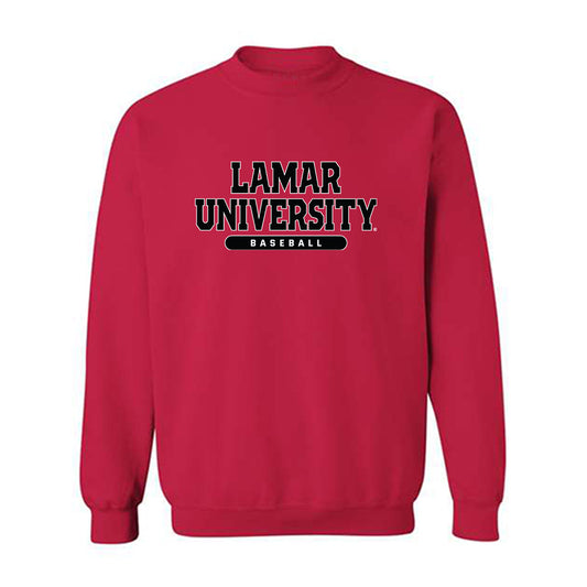 Lamar - NCAA Baseball : Andres Perez - Crewneck Sweatshirt