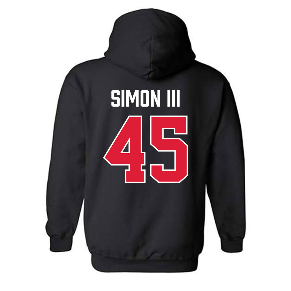 Lamar - NCAA Football : Albert Simon III - Hooded Sweatshirt-1