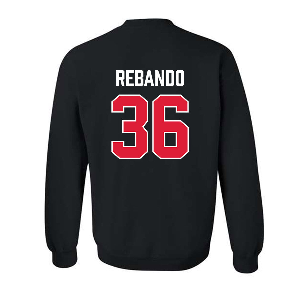 Lamar - NCAA Baseball : Hunter Rebando - Crewneck Sweatshirt-1