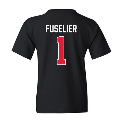 Lamar - NCAA Football : Kyndon Fuselier - Youth T-Shirt-1