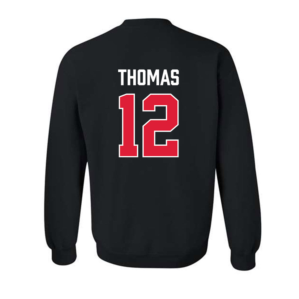 Lamar - NCAA Men's Basketball : Christian Thomas - Crewneck Sweatshirt-1