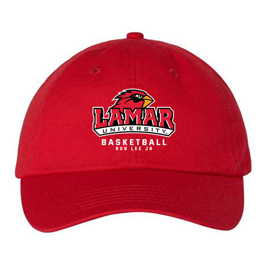Lamar - NCAA Men's Basketball : Rob Lee Jr - Dad Hat-0