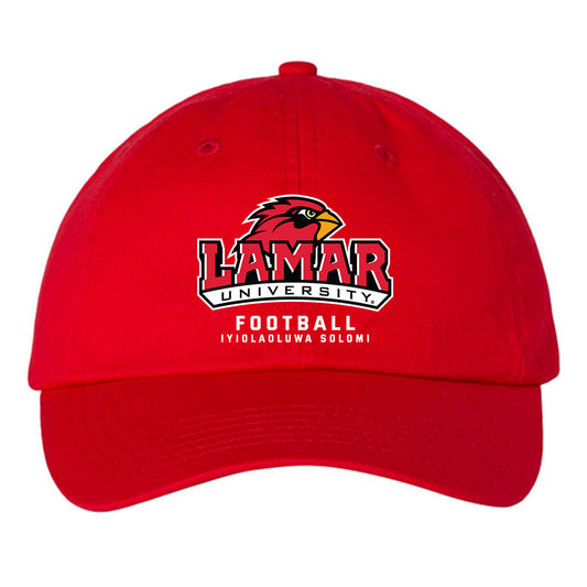 Lamar - NCAA Football : IyiolaOluwa Solomi - Dad Hat