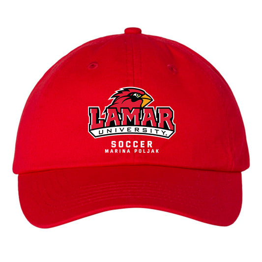 Lamar - NCAA Women's Soccer : Marina Poljak - Dad Hat