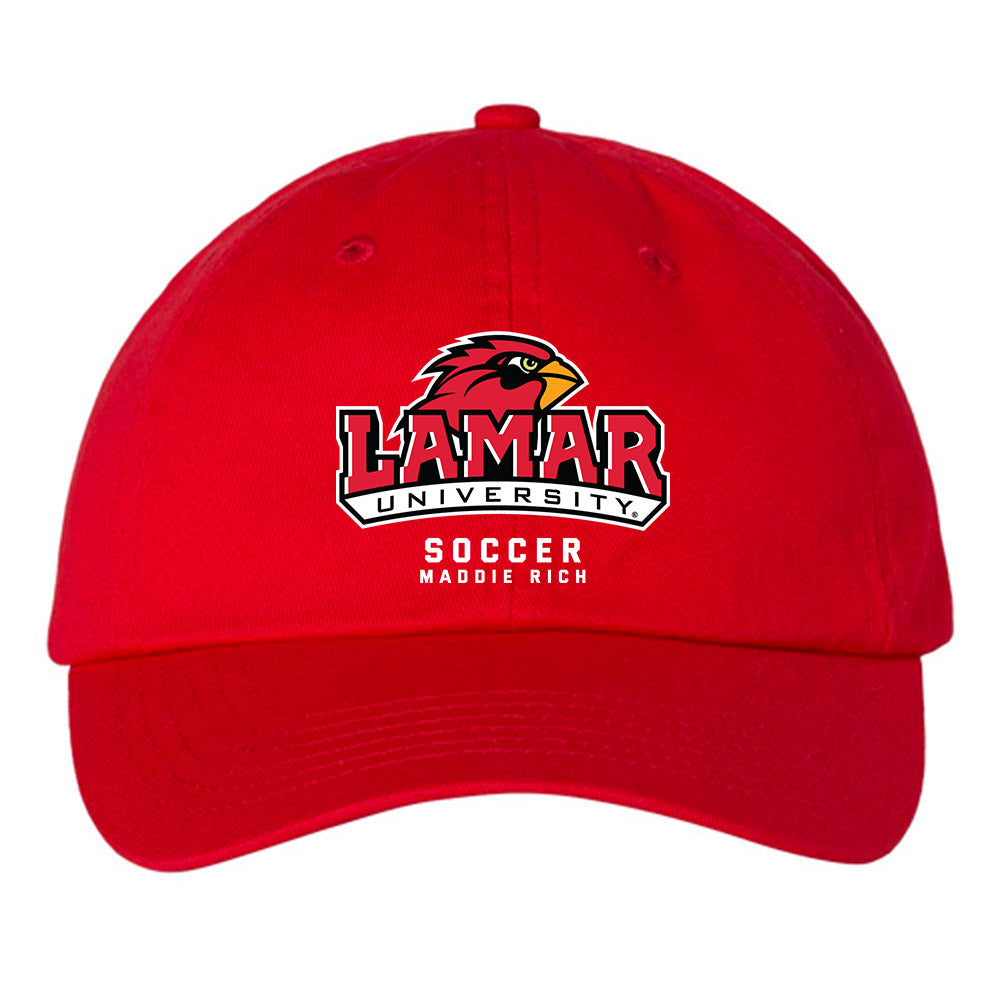 Lamar - NCAA Women's Soccer : Maddie Rich - Dad Hat