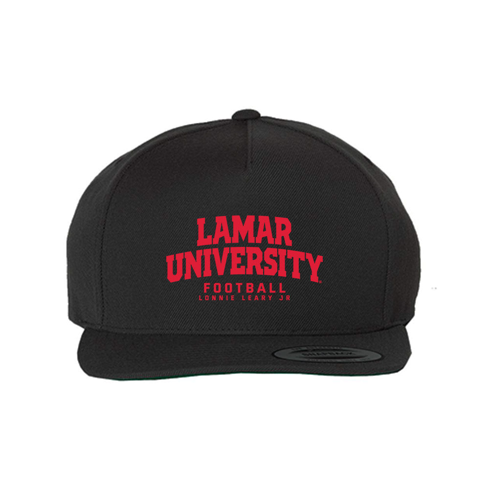 Lamar - NCAA Football : Lonnie Leary Jr - Snapback Hat