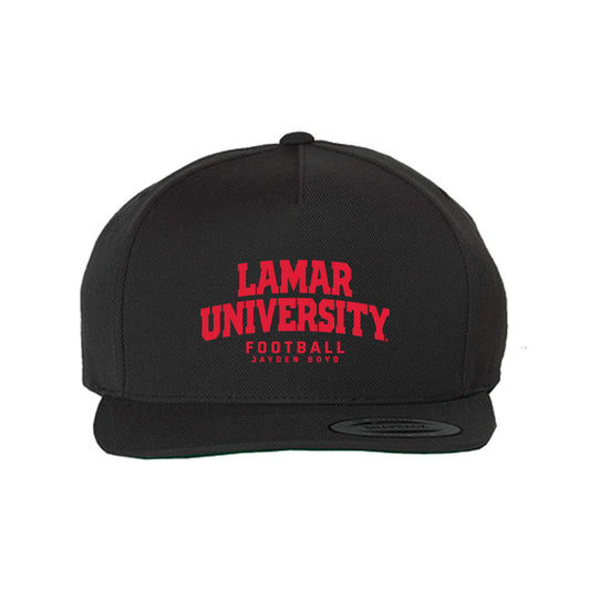 Lamar - NCAA Football : Jayden Boyd - Snapback Hat