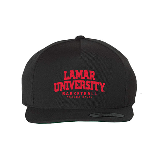 Lamar - NCAA Women's Basketball : Akasha Davis - Snapback Hat