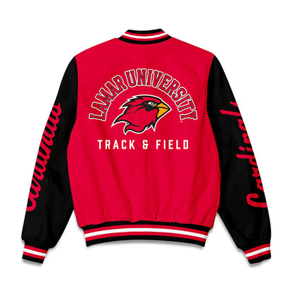 Lamar - NCAA Women's Track & Field : Ahmasia Brown - Bomber Jacket-1
