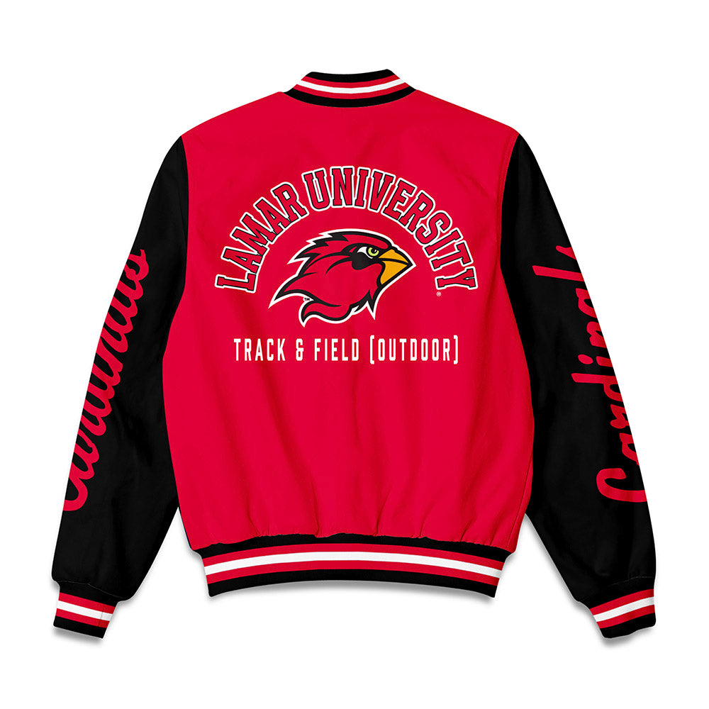Lamar - NCAA Men's Track & Field : Robine Lane - Bomber Jacket