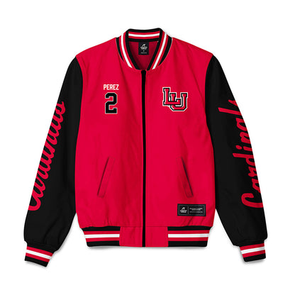 Lamar - NCAA Baseball : Andres Perez - Bomber Jacket