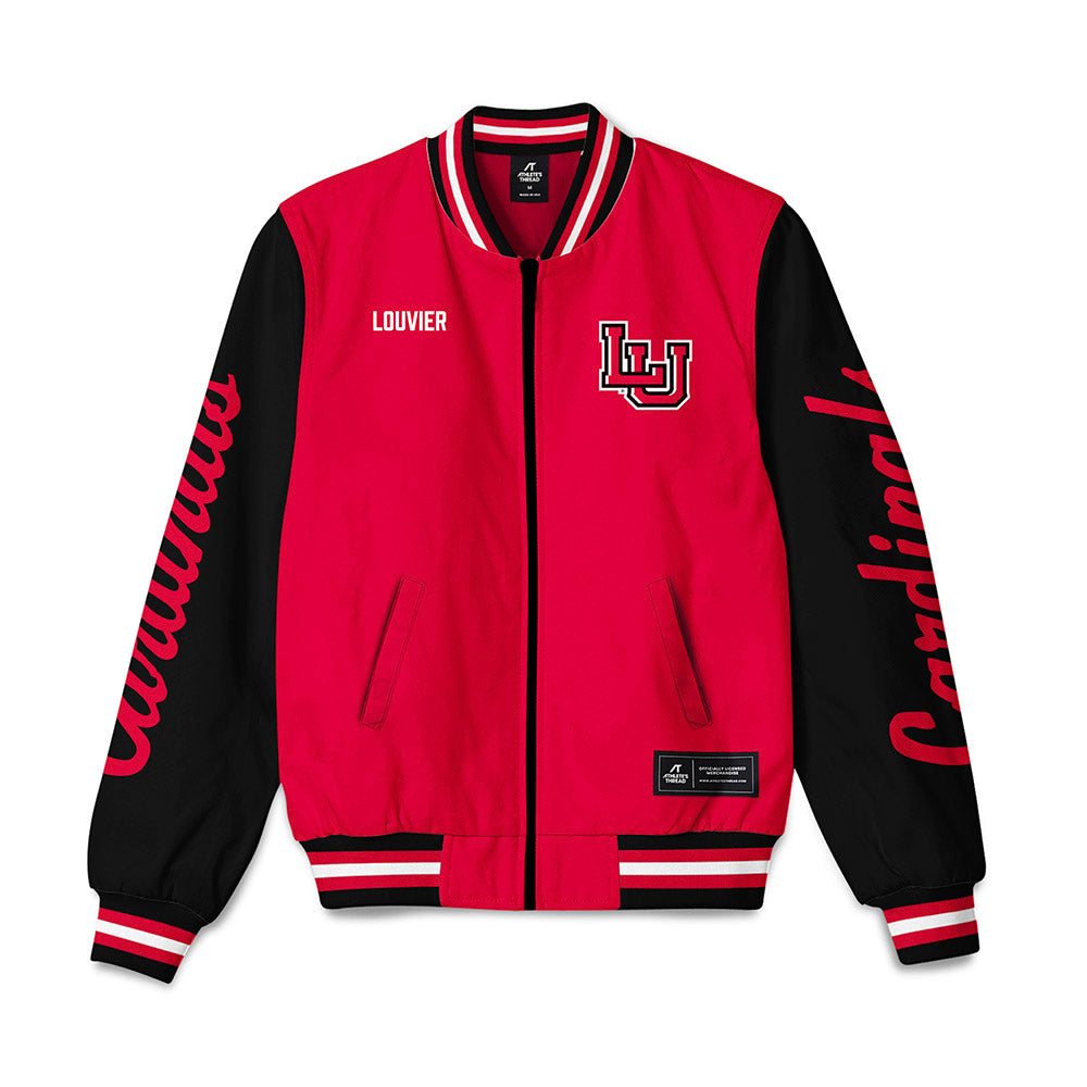 Lamar - NCAA Women's Track & Field : Morgan Louvier - Bomber Jacket-0