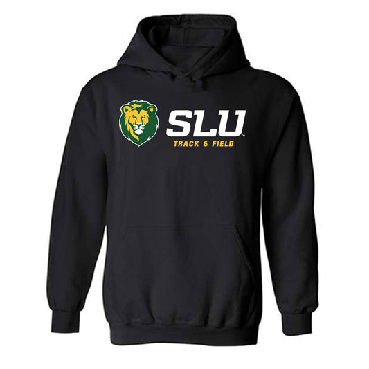SELU - NCAA Men's Track & Field : Daniel Atinaya - Classic Shersey Hooded Sweatshirt-0