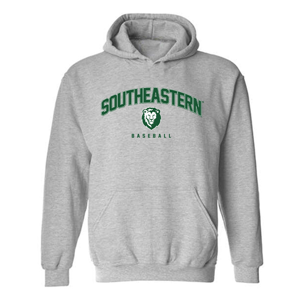 SELU - NCAA Baseball : Luke Lirette - Classic Shersey Hooded Sweatshirt-0