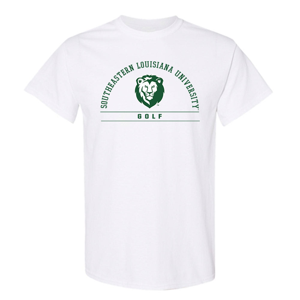 SELU - NCAA Men's Golf : Gavin Ingram - T-Shirt-0