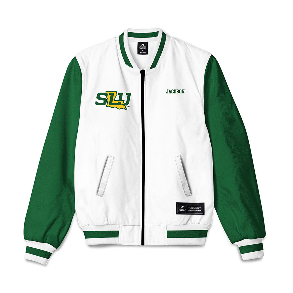 SELU - NCAA Women's Track & Field : Jaydan Jackson - Bomber Jacket-0