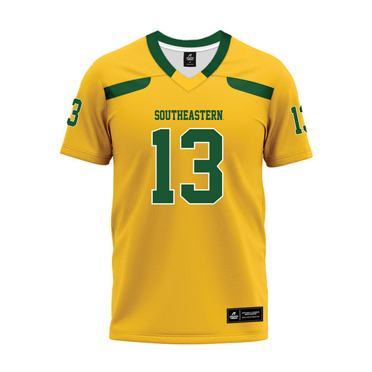 SELU - NCAA Football : Conner Nelson - Premium Football Jersey-0