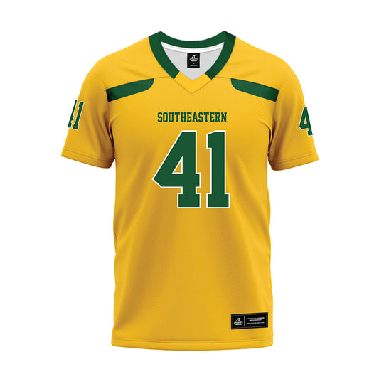 SELU - NCAA Football : Evan Aubrey - Premium Football Jersey-0