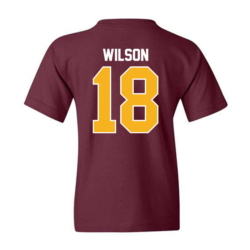 Winthrop - NCAA Men's Soccer : Thomas Wilson - Classic Shersey Youth T-Shirt-1