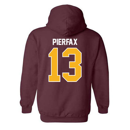 Winthrop - NCAA Women's Basketball : Mya Pierfax - Classic Shersey Hooded Sweatshirt-1