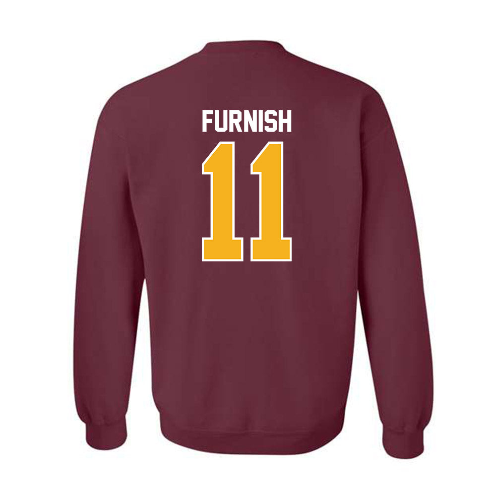 Winthrop - NCAA Baseball : Chance Furnish - Classic Shersey Crewneck Sweatshirt-1