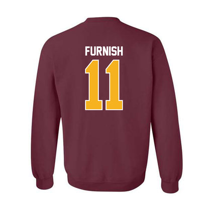 Winthrop - NCAA Baseball : Chance Furnish - Classic Shersey Crewneck Sweatshirt-1