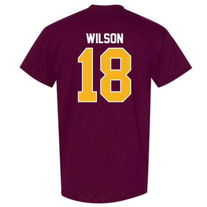 Winthrop - NCAA Men's Soccer : Thomas Wilson - Classic Shersey T-Shirt-1