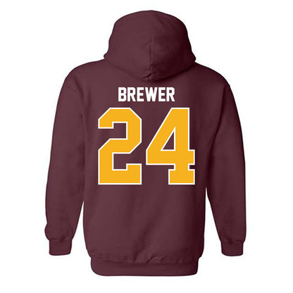 Winthrop - NCAA Women's Soccer : Elle Brewer - Classic Shersey Hooded Sweatshirt-1