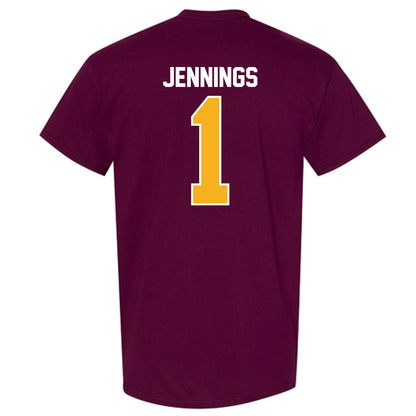 Winthrop - NCAA Baseball : Chancellor Jennings - Classic Shersey T-Shirt-1