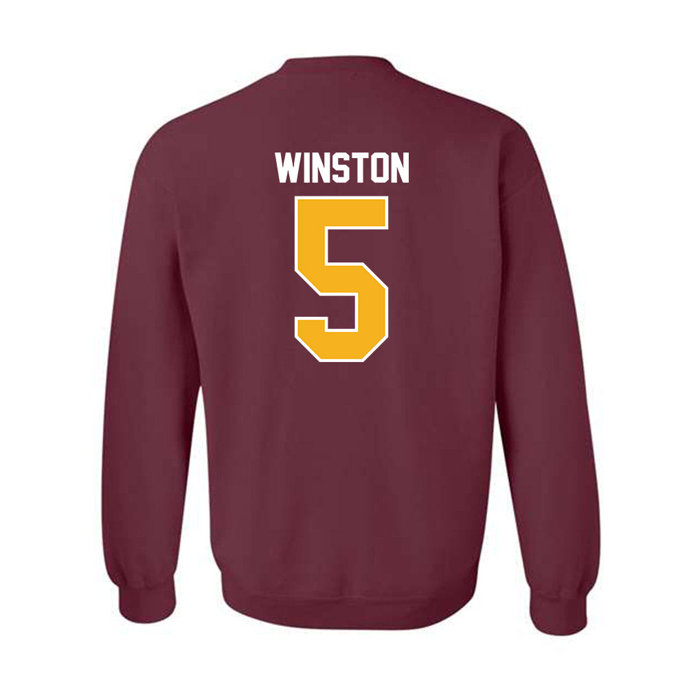 Winthrop - NCAA Women's Soccer : Zaria Winston - Classic Shersey Crewneck Sweatshirt-1