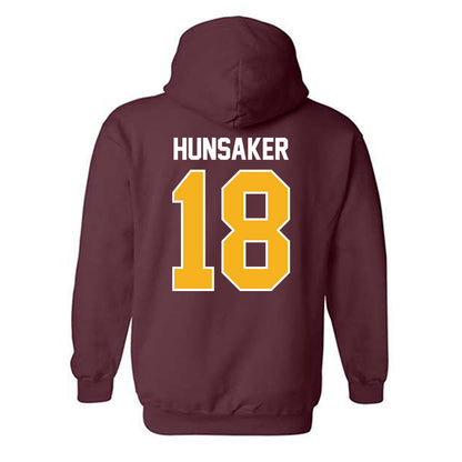 Winthrop - NCAA Women's Soccer : Violet Hunsaker - Classic Shersey Hooded Sweatshirt-1