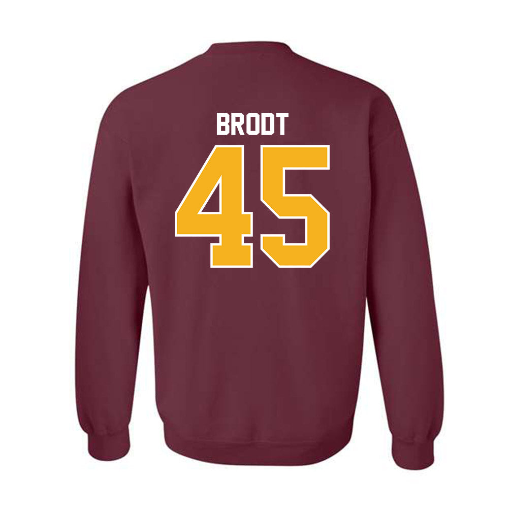Winthrop - NCAA Baseball : Walker Brodt - Classic Shersey Crewneck Sweatshirt-1