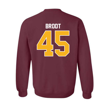 Winthrop - NCAA Baseball : Walker Brodt - Classic Shersey Crewneck Sweatshirt-1