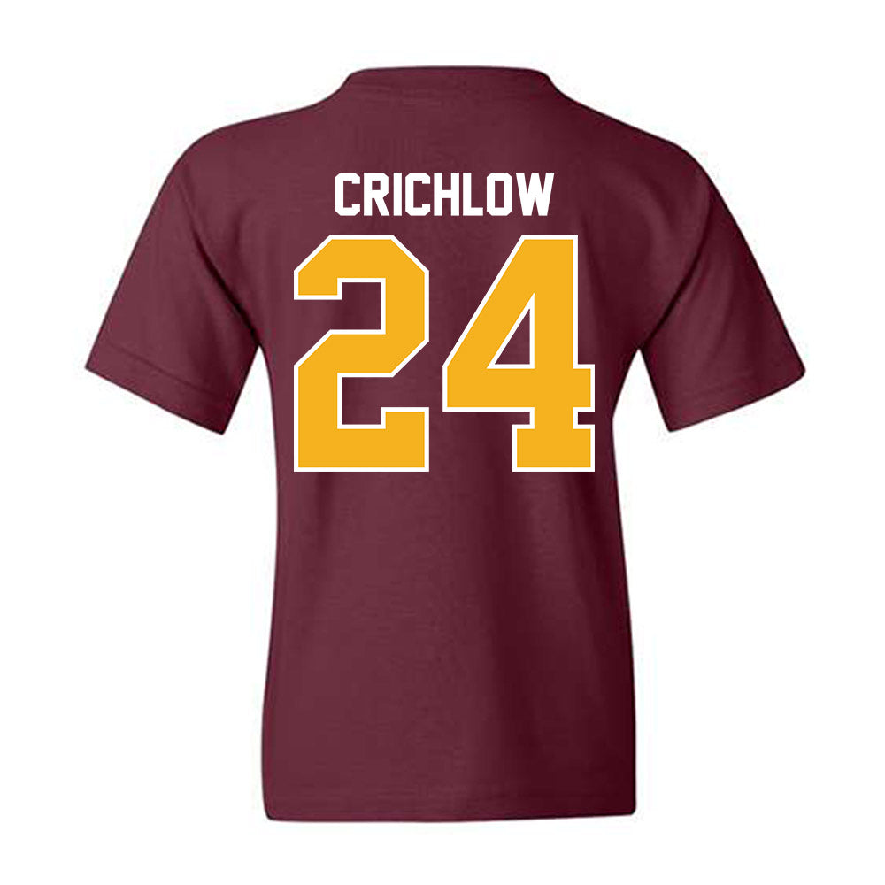 Winthrop - NCAA Men's Soccer : Emory Crichlow - Classic Shersey Youth T-Shirt-1