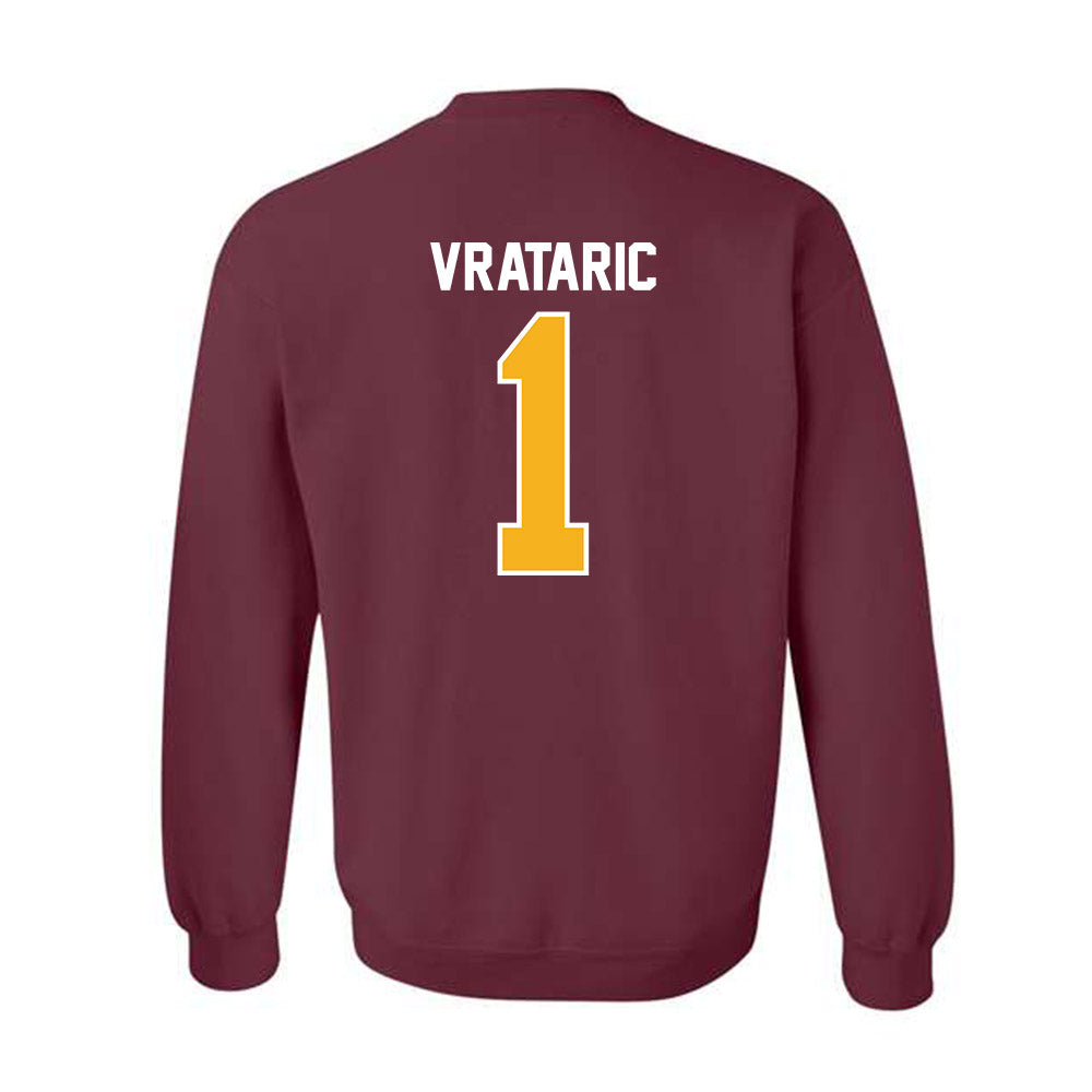 Winthrop - NCAA Women's Soccer : Mia Vrataric - Classic Shersey Crewneck Sweatshirt-1