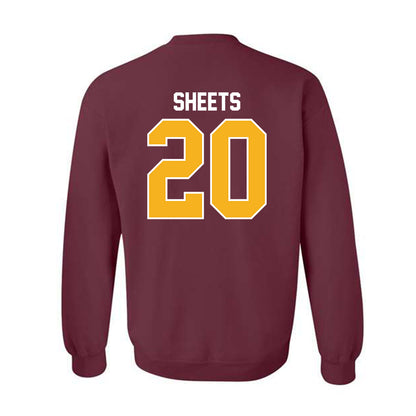 Winthrop - NCAA Women's Soccer : Lindsay Sheets - Classic Shersey Crewneck Sweatshirt-1
