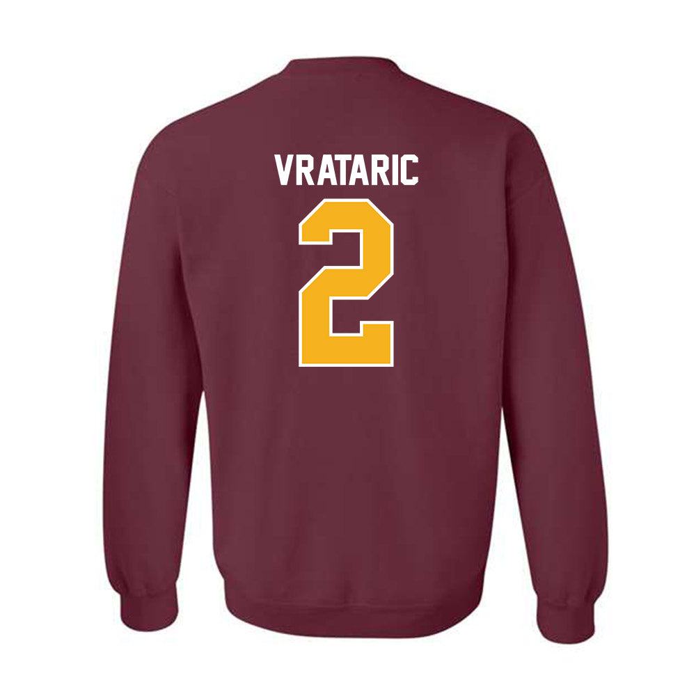 Winthrop - NCAA Men's Soccer : Dragen Vrataric - Classic Shersey Crewneck Sweatshirt-1