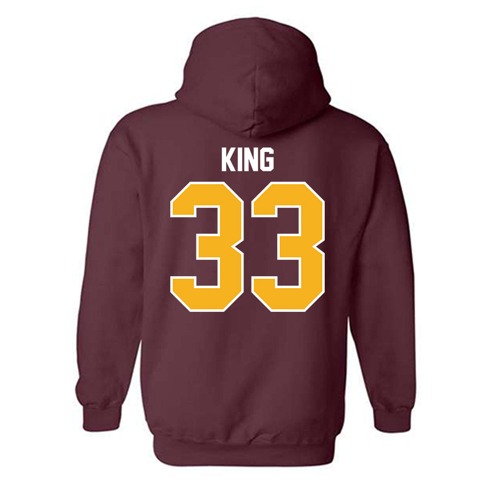Winthrop - NCAA Softball : Aspen King - Classic Shersey Hooded Sweatshirt-1